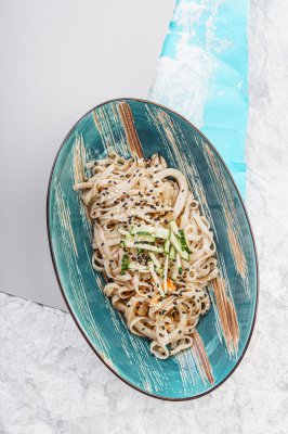 Удон с морепродуктами